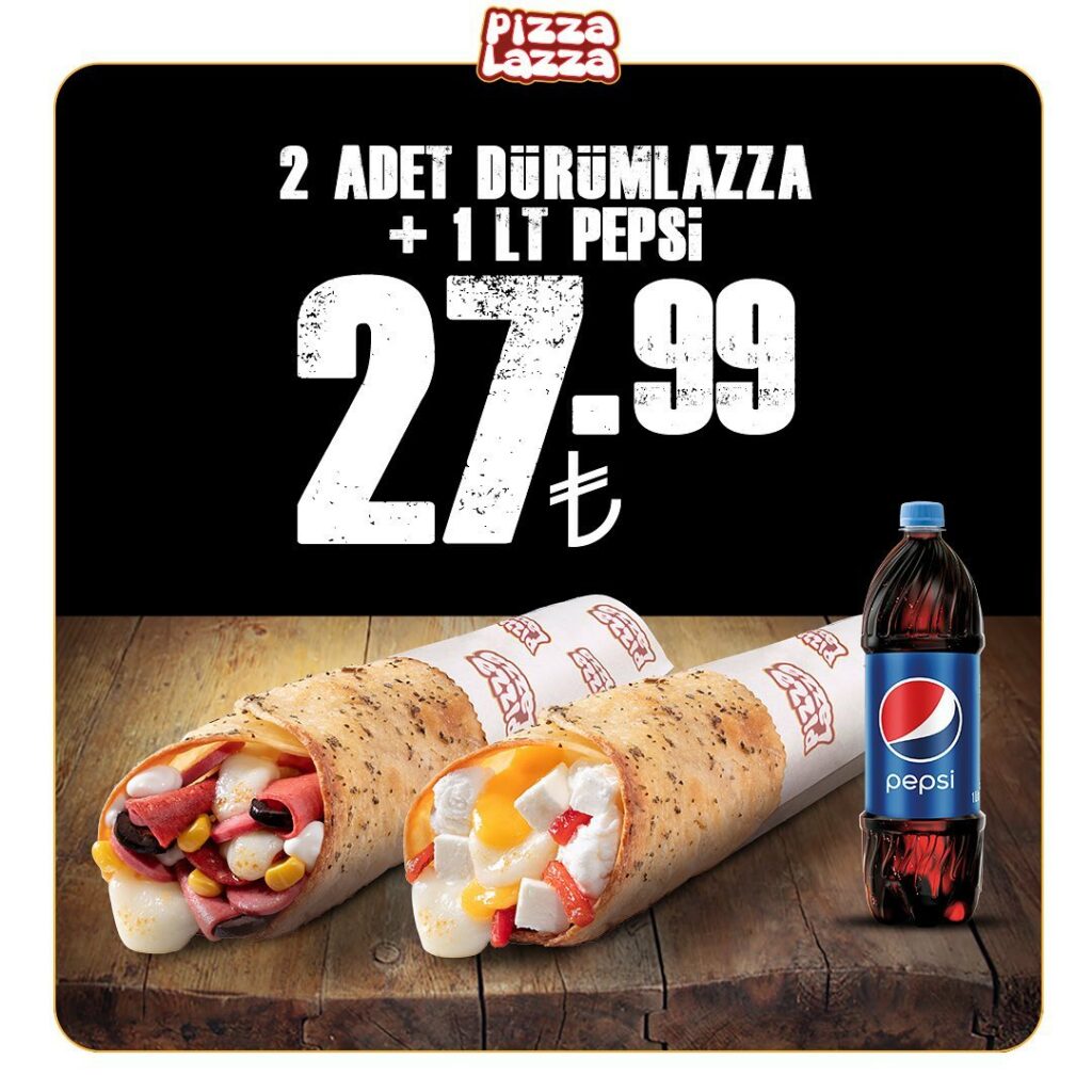 Pizza Lazza Dürümler Fiyatlı