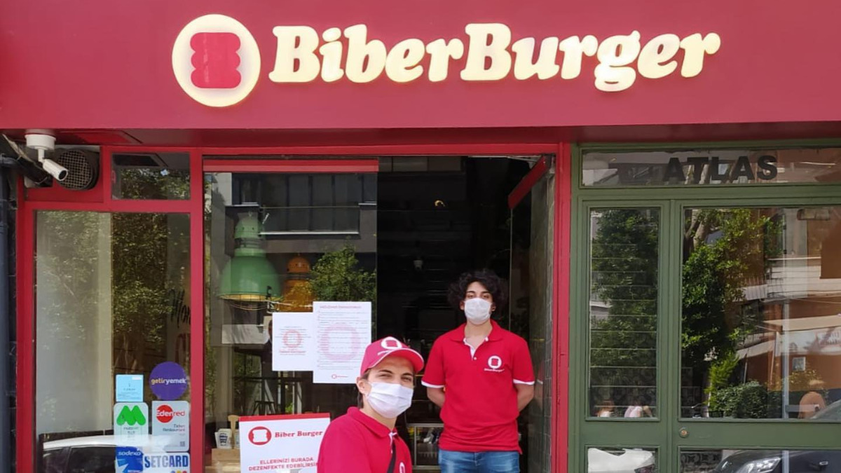 Biber Burger Menü